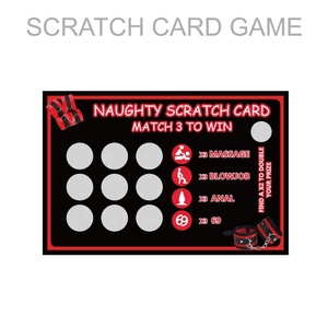 Lot de 4 cartes à gratter personnalisées pour adultes, thème sexuel coquin, positions sexuelles, jeux érotiques Kamasutra pour couples - Product Image 2