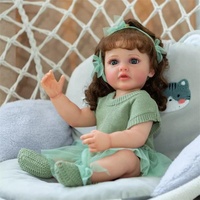 Poupée en silicone souple SAMLOK 3050cm, jouet gonflable en PVC pour bébé fille, figurine de beauté simulée à l'échelle 1:4