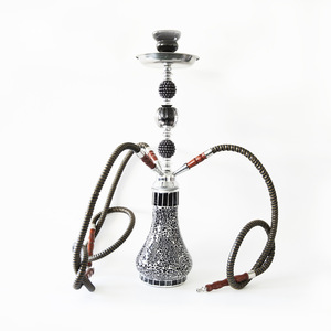 Top qualité 2 3 4 tuyaux peinture verre narguilé narguilé completo Shisha tuyau Chicha Cachimba Pipa acrylique artisanat décoration - Product Image 4