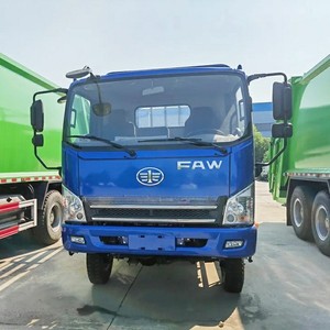 รถบรรทุก FAW 4x2 ดีเซล 6.8 เมตร แบบมีรั้วข้างบรรทุกสินค้า  บรรทุกได้ 7 ตัน สำหรับขนส่งปศุสัตว์ - Product Image 5