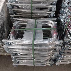 120*80 चीन कारखाने कस्टम कार्गो ट्रॉली हवाई अड्डे बारिश कार्गो मोवर ट्रॉली लॉजिस्टिक कार्गो पिंजरे ट्रॉली - Product Image 3