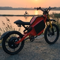 NUEVO 2026 HCBK-SS80 Edición Stealth Bomber Eléctrico de 25000W, Batería de 84V 75AH, Equipado con Amortiguadores Traseros Dobles KKE