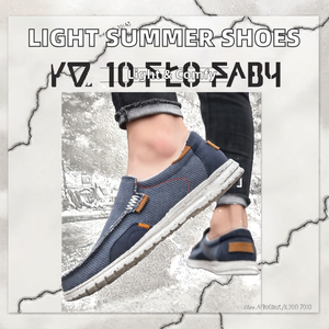 Zapatillas de Lona Casuales y Cómodas para Hombre, Transpirables, Estilo Slip-On, Ligeras, con Suela EVA para Caminar - Product Image 2