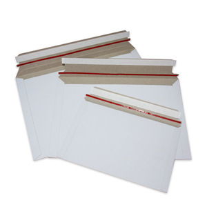 Bolsa para Documentos A4 Personalizada, Papel Perlado de Alta Gama, Sobre Comercial Rojo Grande, Logotipo con Estampado en Caliente, Ecológico para Envíos - Product Image 4