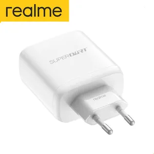 Original Realme Charger 65W EU plug Super Dart Quick Charge Adapter GT NEO 2 2T GT2 Pro X7 for OPPO Reno 6 7 Oneplus 9RT 9 Nord