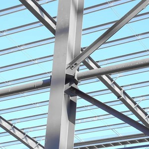 อาคารโกดังโครงสร้างเหล็กสำเร็จรูปขนาด 1000 ตารางเมตร ชุดโครงสร้างเหล็กสำเร็จรูป - Product Image 1