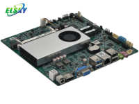 ELSKY QM9450E Mini ITX Industrial Motherboard DDR3 Single Channel Baru Intel Haswell-U I3/I5/I7 Generasi ke-4 Layar 4K UHD Modul 4G