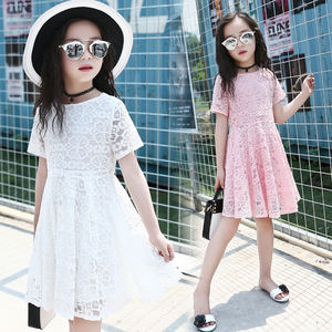 Vestido de Verano para Niñas con Diseño de Encaje y Patrones de Tela, Precio Bajo, Marca Google - Product Image 2