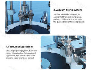 Machine <span class=keywords><strong>de</strong></span> remplissage automatique <span class=keywords><strong>de</strong></span> seringues jetables ALWELL <span class=keywords><strong>pour</strong></span> seringues en verre préremplies, emballage d'<span class=keywords><strong>huile</strong></span>, <span class=keywords><strong>de</strong></span> poudre, <span class=keywords><strong>de</strong></span> produits chimiques, avec moteur à engrenages PLC - Product Image 5