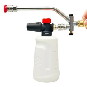 Cañón de Espuma de Acero Inoxidable con Doble Conector, Accesorio de Alta Presión para Lavadora de Autos y Limpieza de Vehículos - Product Image 6
