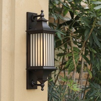 Appliques murales LED modernes en aluminium personnalisées, étanches, pour extérieur et jardin, avec garantie de 2 ans et adaptées à une distance de 5 à 15 mètres