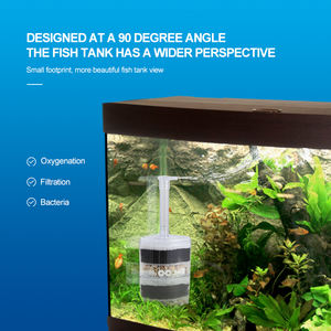 เครื่องกรองมุมตู้ปลาขนาดใหญ่ XINYOU XY-2010 พร้อมปั๊มลมสำหรับตู้ปลา - Product Image 5