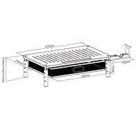 Support ergonomique convertible pour écran d'ordinateur Hauteur réglable Rehausseur de bureau avec tiroir