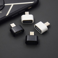 Adaptateur de câble Micro USB OTG Type C mâle vers USB, connecteur OTG de données