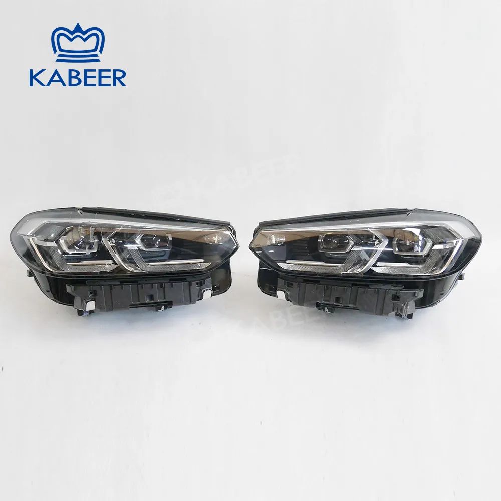 Faros delanteros LED originales de segunda mano para coche BMW, faros delanteros para BMW X3 G08 G01 LCI 2020 2021 2022 2023