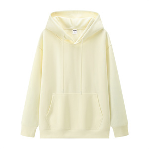 Sudadera con Capucha Unisex de Algodón, 350g, Forro Polar, Ropa de Trabajo, Otoño Invierno, Corte Holgado - Product Image 3