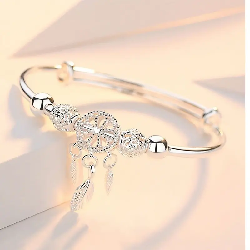 New Fashion Jewelry Dream Catcher Bracelet Valentine's Day Gift Transfer Beads