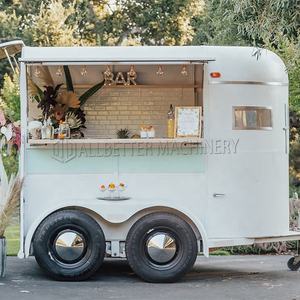 מכירה לוהטת סוס קרוואן מזון משאית גלידת עגלת נייד באר בר רחוב קייטרינג בציר סוס קרוואן מזון מותאם אישית למסיבה - Product Image 4