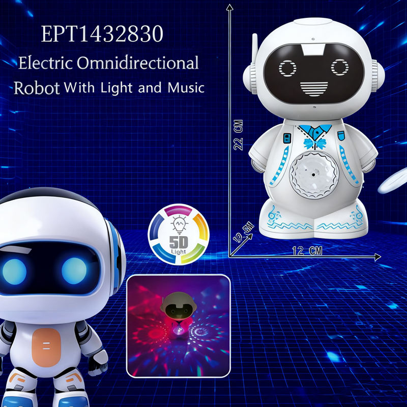 EPT1432830-Electric Starlight Robot w/ Lights & Music(84pcs/ctn)