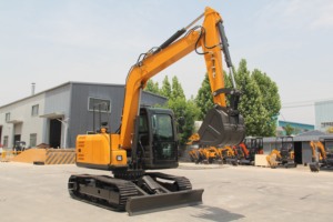 Excavatrice sur chenilles Taijin 7500 kg résistante à la boue avec moteur et puissance de creusement élevée, 7,5 tonnes, 7 tonnes - Product Image 3