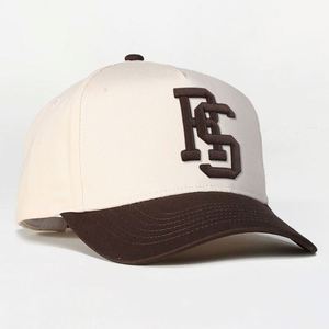 Custom Unisex Fitness Hats 5-Panel Cotton <b>Frame</b> Baseball Cap Puff Printing <b>Embroidery</b> Single Breasted Buckle Business Two-Tone - Product Image 3