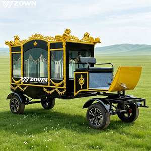Stable Electric Funeral Hearse Vehicle Custom Logo Classic European Funeral <b>Coach</b> - Product Image 1