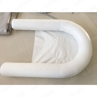 Station de jet ski flottante en tube PVC 140X105Cm Dock de jet ski gonflable avec sac d'eau