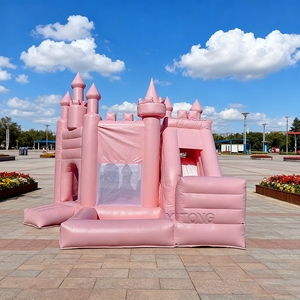 Kommerzielles Aufblasbares Hüpfburg-Spielhaus mit Rutsche Aufblasbares Outdoor-Spielhaus Aufblasbare Hüpfburg für Kinder - Product Image 1