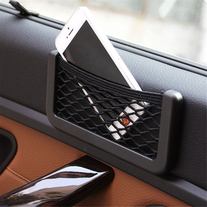 Teléfono del bolsillo organizador auto asiento parte trasera de almacenamiento de bolsa de red coche neto - Product Image 3