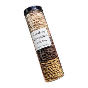 100 pièces/boîte, élastiques à cheveux en fil de haute qualité, antidérapants, pour filles, simples et élégants, bandeaux pour enfants, pour femmes, vente en gros - Product Image 4