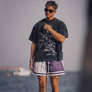 OEM Sportswear Running <b>Gym</b> Shorts Custom Compression Sweat Training Workout Fitness Athletic Mesh Sports - Product Image 3