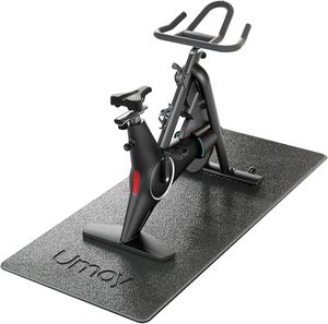 Tapis de protection pour vélo Peloton, elliptique et tapis de course, en PVC de 6 mm d'épaisseur, 36x72 pouces, fabriqué à la machine, résistant aux taches et antidérapant - Product Image 6