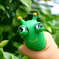 Jouet à presser Pop Eye en forme d'animal de dessin animé (Dragon, Panda, Chenille) – Jouet anti-stress et de décompression pour enfants et étudiants – Cadeau idéal