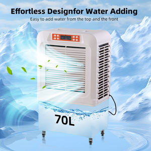 <span class=keywords><strong>Climatiseur</strong></span> évaporatif portatif de ventilateur de refroidissement par eau d'AC/DC 3-1 avec le ventilateur de batterie de la source d'énergie solaire 220v 12v 24v - Product Image 2