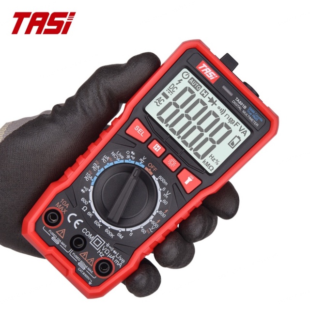 TASI TA801B Auto and Manual Multimeter AC/DC Multimeter Auto-ranging Multimeter for Home Use