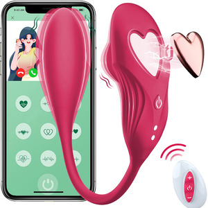 Huevo Vibrador con Control Remoto Inalámbrico, Estimulador de Clítoris y Punto <span class=keywords><strong>G</strong></span>, de Silicona, Impermeable, Juguete Sexual para Mujeres - Product Image 5