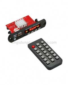 2*60W 40W 25W 6W เครื่องขยายเสียง5.0บลูทูธเครื่องดีโค้ด papan MP3 bebas genggam 12V เพลงนิพพานโมดูลเสียง USB TF Radio - Product Image 1