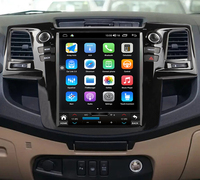 Krando 12.1 "voiture Android multimédia Tesla écran tactile pour Toyota Fortuner 2008 - 2015 Android voiture tête unité sans fil Carplay