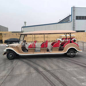 รถยนต์คลาสสิกยอดนิยม เบาะรถยนต์คลาสสิคสไตล์เรโทรสุดหรู พร้อมรถชมวิวสีทองสุดหรูสำหรับขาย - Product Image 5