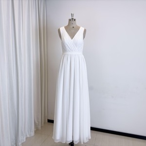 TEENYEE nouvelle mode dentelle en mousseline de soie a-ligne dames robes de soirée robes de cocktail blanches pour <span class=keywords><strong>demoiselle</strong></span> <span class=keywords><strong>d</strong></span>'<span class=keywords><strong>honneur</strong></span> - Product Image 2