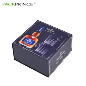 lujo Mini Cierre magnético Stemless copas de vidrio de embalaje de botella de regalo de Caja de <span class=keywords><strong>vino</strong></span> - Product Image 4