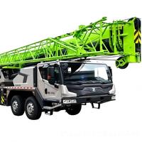 Grue montée sur camion d'occasion à bas prix, modèle 2020, 90 tonnes, moment de charge élevé 3410KN.m, hauteur de levage 77m, moteur et boîte de vitesses