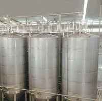 Ligne de production de vinaigre de vin de fruits de grande capacité Usine de fermentation de traitement du vin de goyave et papaye