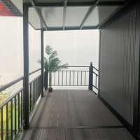 Vivienda Móvil Reutilizable, Apilable, Compartida, Prefabricada, Modular, de Dos Pisos, Expandible, de Acero, para Exteriores
