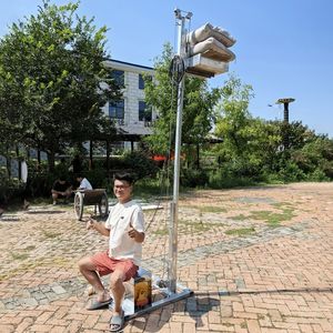 Nouvelle arrivée 8M multi-fonction plate-forme de charge rapide ascenseur colonne coulée palan de levage - Product Image 4