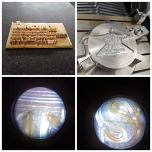 Máy Làm Khuôn Linh Hoạt Máy Khắc Khuôn Cắt Đồng Xu Máy Dập Kim Loại Để Bán - Product Image 4