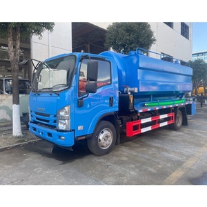 Camion d'aspiration des eaux usées à haute pression ISUZU 7000L à vendre - Product Image 5