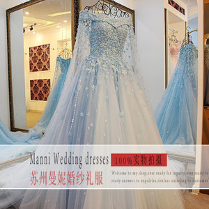 Robes de mariée 2023, nouvelle collection, vente en gros pour le commerce extérieur, style européen et américain, dentelle et fleurs, pour mariée. - Product Image 2
