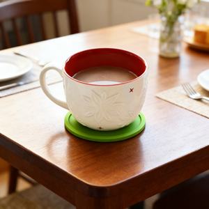 Sous-verres en silicone personnalisés, fabricants de sous-verres en caoutchouc, résistants aux hautes températures, antidérapants, anti-déversement, classiques - Product Image 3