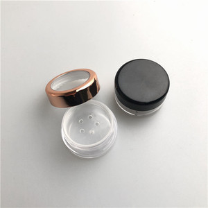 Rõ Ràng Nhỏ Vòng Travel Container Jar Chậu Có Nắp Đậy Cho Make Up Powder Eyeshadow Sắc Tố <span class=keywords><strong>Lotion</strong></span> Kem Lip Balm Lip - Product Image 4